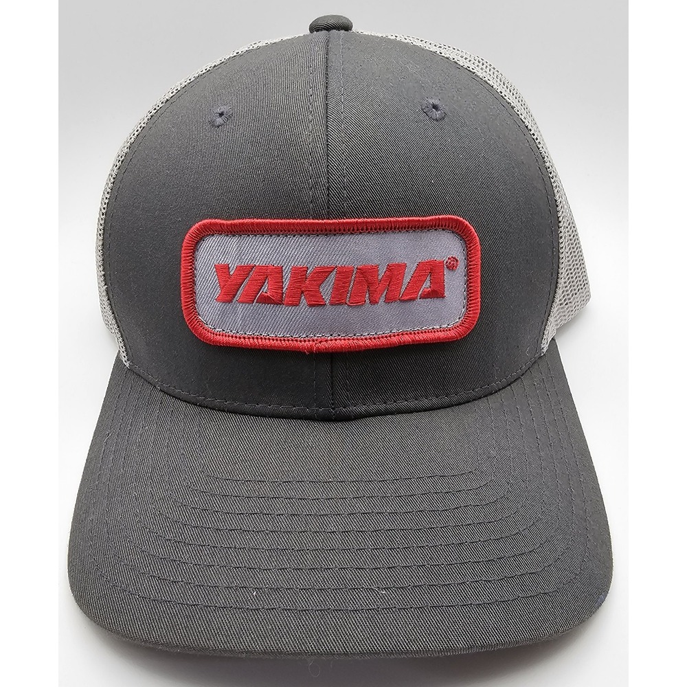 Yakima Snapback Hat Gray Car Roof Racks Washington Patch Trucker‎ Dad Hat